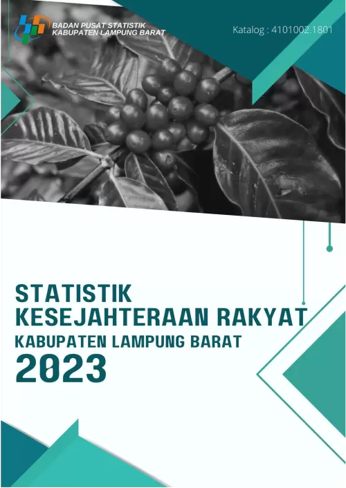 Statistik Kesejahteraan Rakyat Kabupaten Lampung Barat 2023